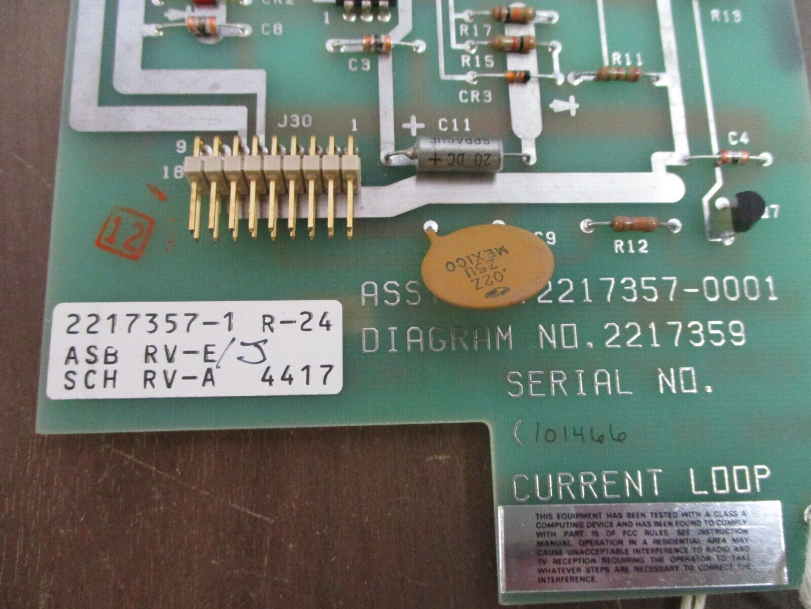 Siemens Current Loop Module 2217357-1 2217357-0001 *No Box* New Surplus