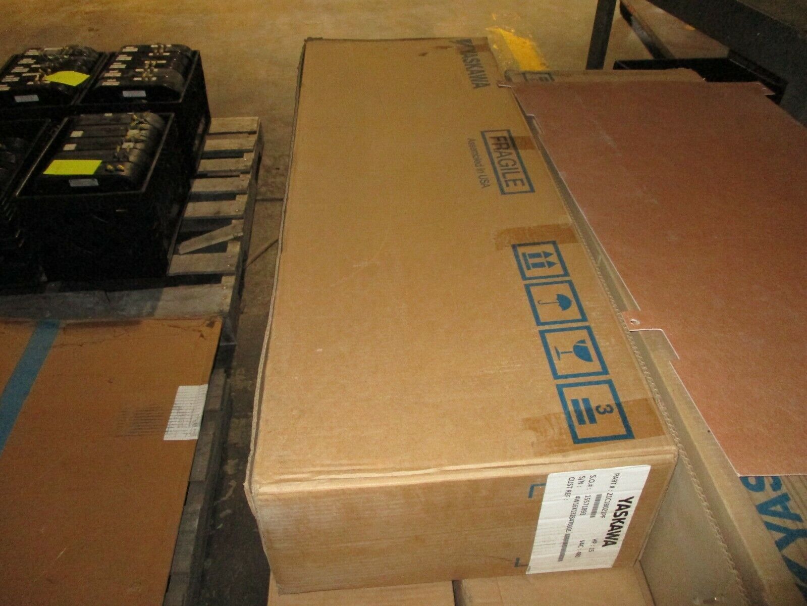 Yaskawa Z1000 AC Drive Z1C1B021PF 15HP 480V New Surplus