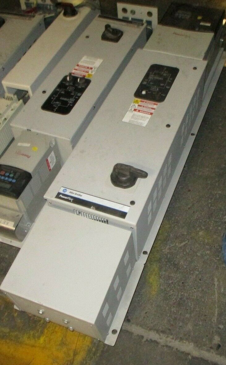 Allen-Bradley PowerFlex 400 AC Drive w/ Bypass & Line Reactor 25HP 3Ph Used