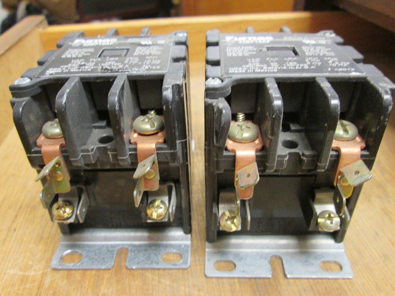 Furnas Contactor 42BF15AF 120V Coil *Lot of 2* Used
