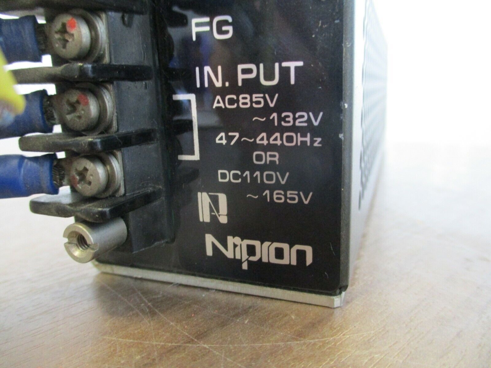 Nipron Power Supply PSA-7-A Input: 85-132VAC 110-165VDC Output: 15/5VDC Used