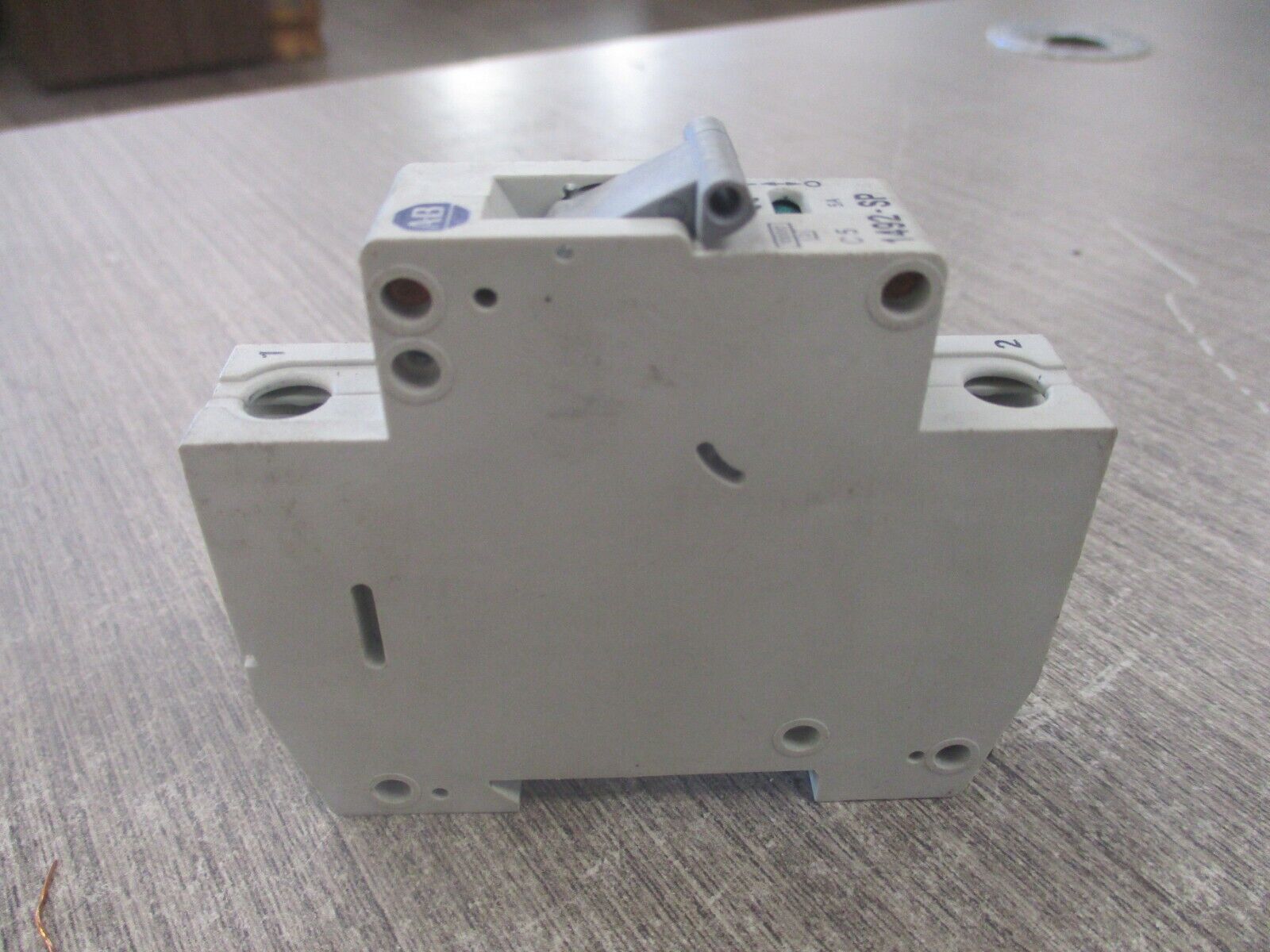 Allen-Bradley Circuit Breaker 1492-SP1C050 Ser. C 5A 277V 1P *Lot of 2* Used