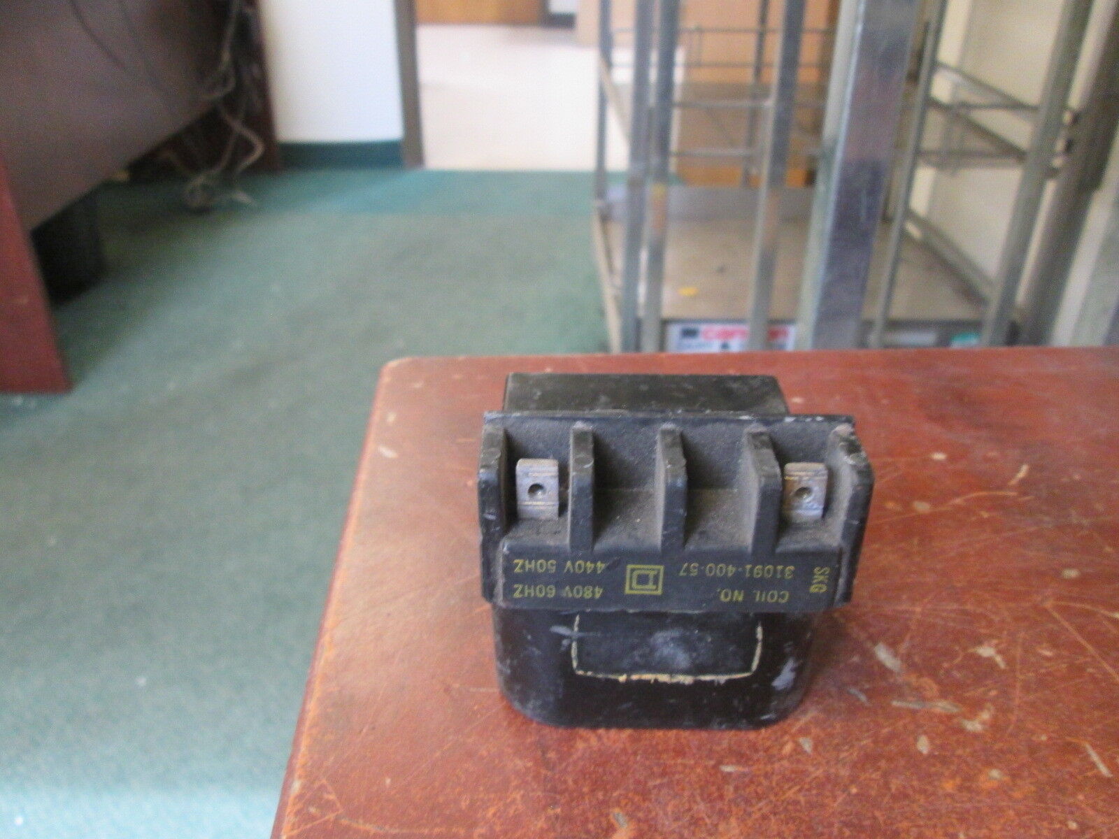 Square D Magnetic Coil 31091-400-57 480V@60Hz 440V@50Hz Used