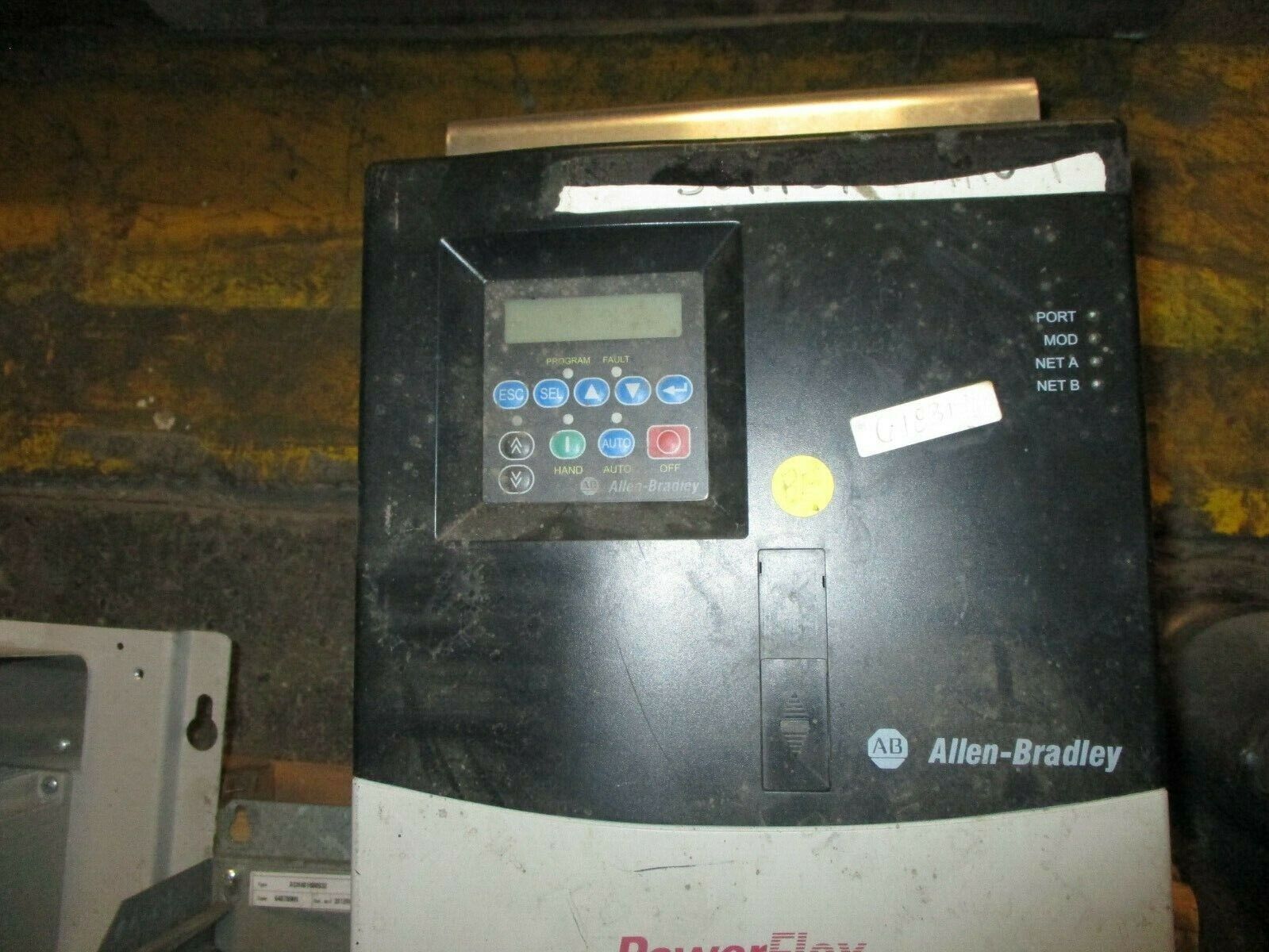 Allen-Bradley PowerFlex 400 AC Drive w/ Bypass & Line Reactor 30HP 3Ph Used