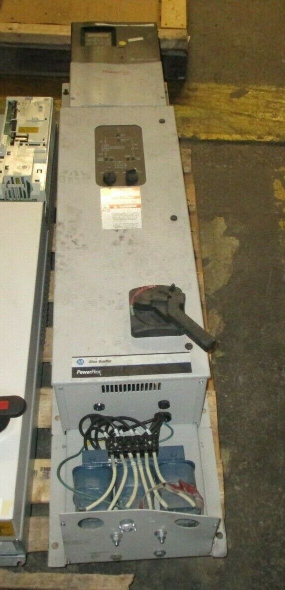 Allen-Bradley PowerFlex 400 AC Drive w/ Bypass & Line Reactor 30HP 3Ph Used