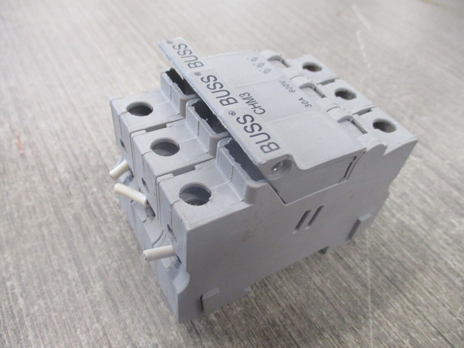 Buss Fuseholder CHM3 30A 600V 3P Used