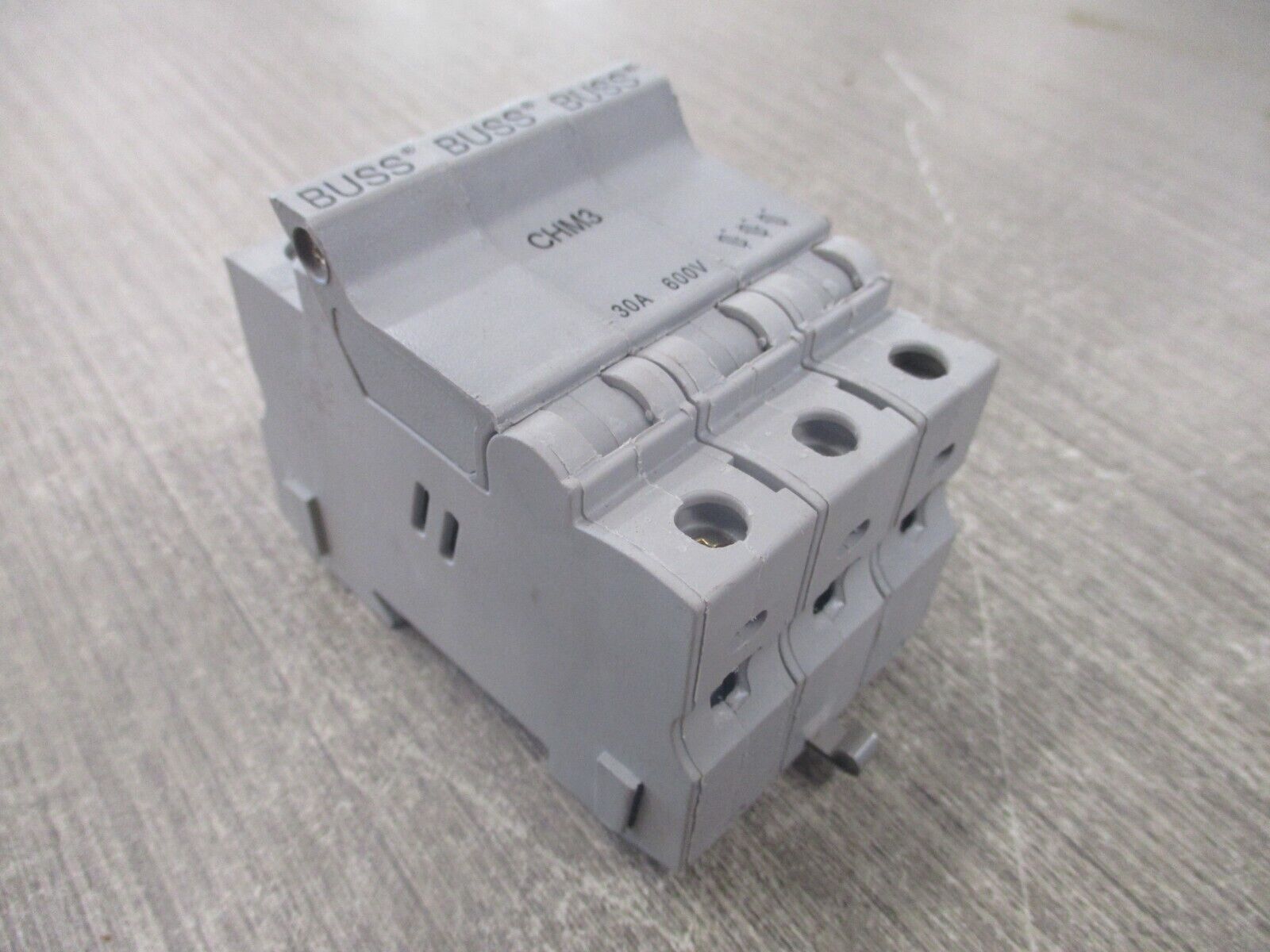 Buss Fuseholder CHM3 30A 600V 3P Used