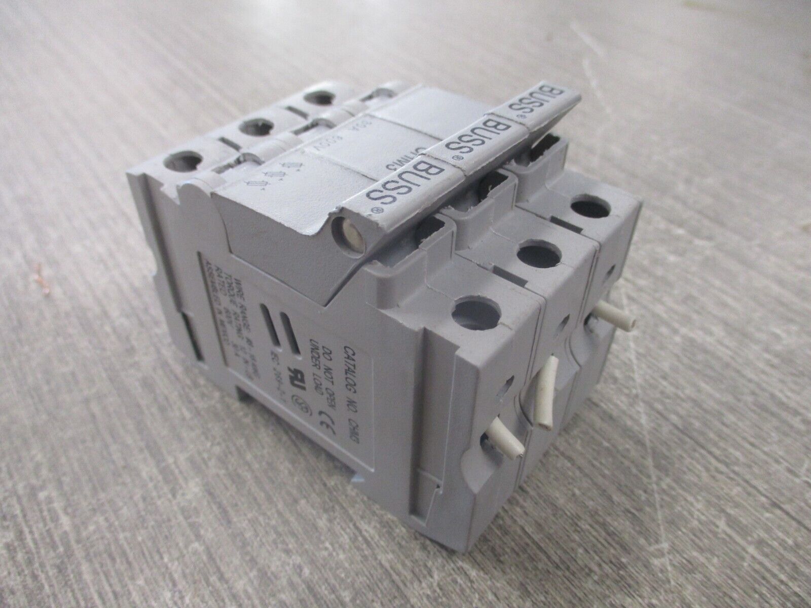 Buss Fuseholder CHM3 30A 600V 3P Used