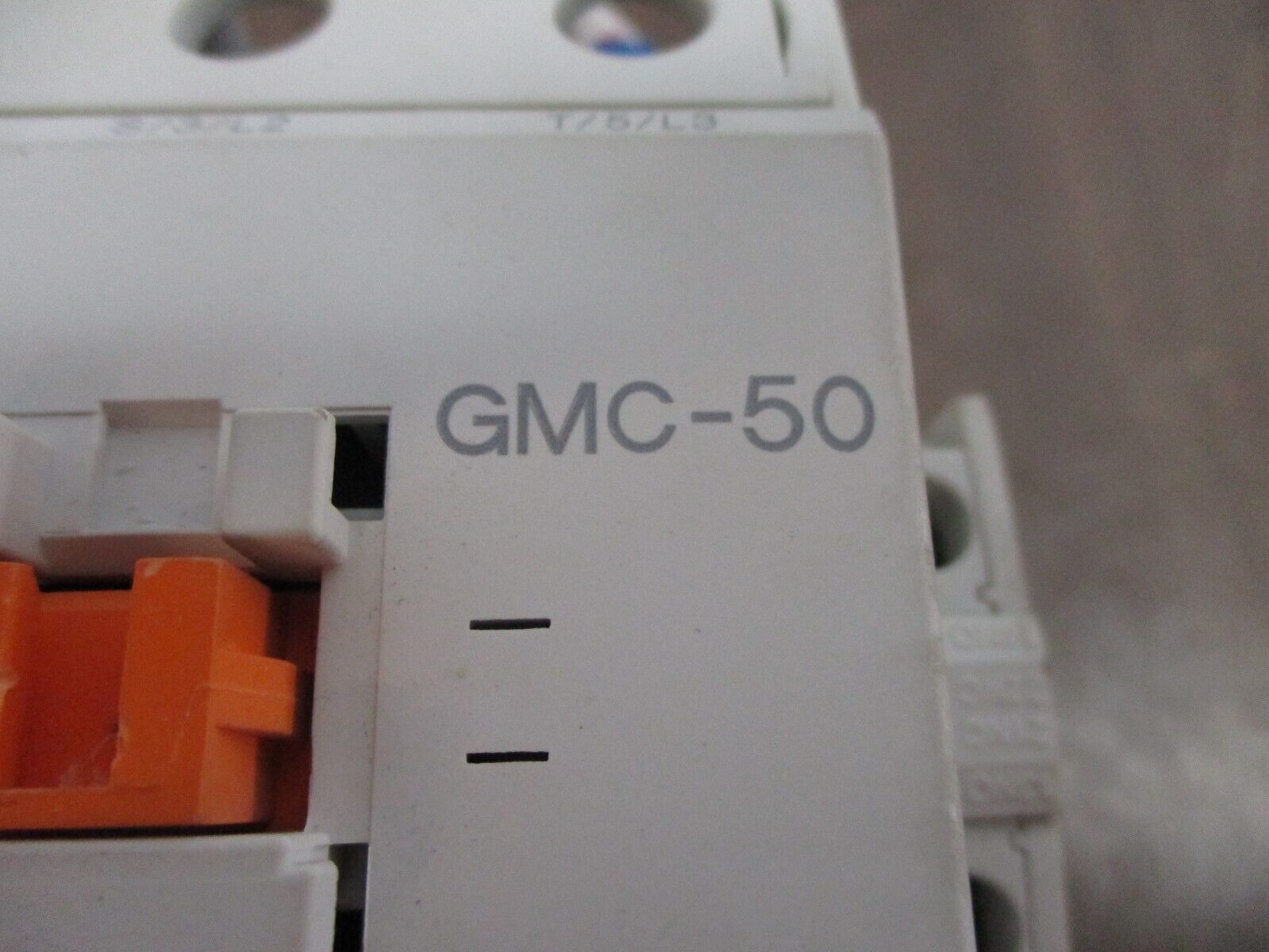 LS MEC Contactor GMC-50 220V Coil w/ Aux Contact Used