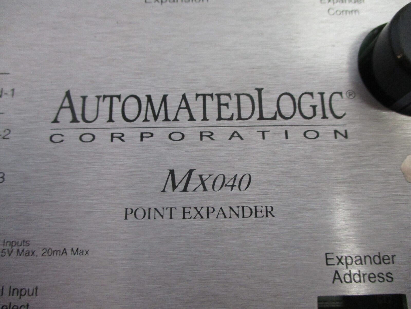 Automated Logic Point Expander MX040 Used