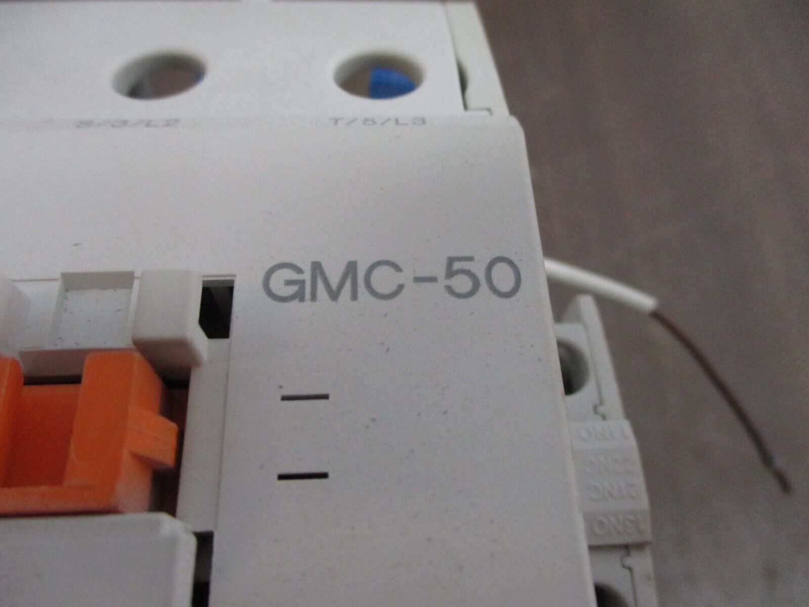 MEC Contactor GMC-50 220V Coil w/ Aux Contact *Missing (1) Terminal Cover* Used