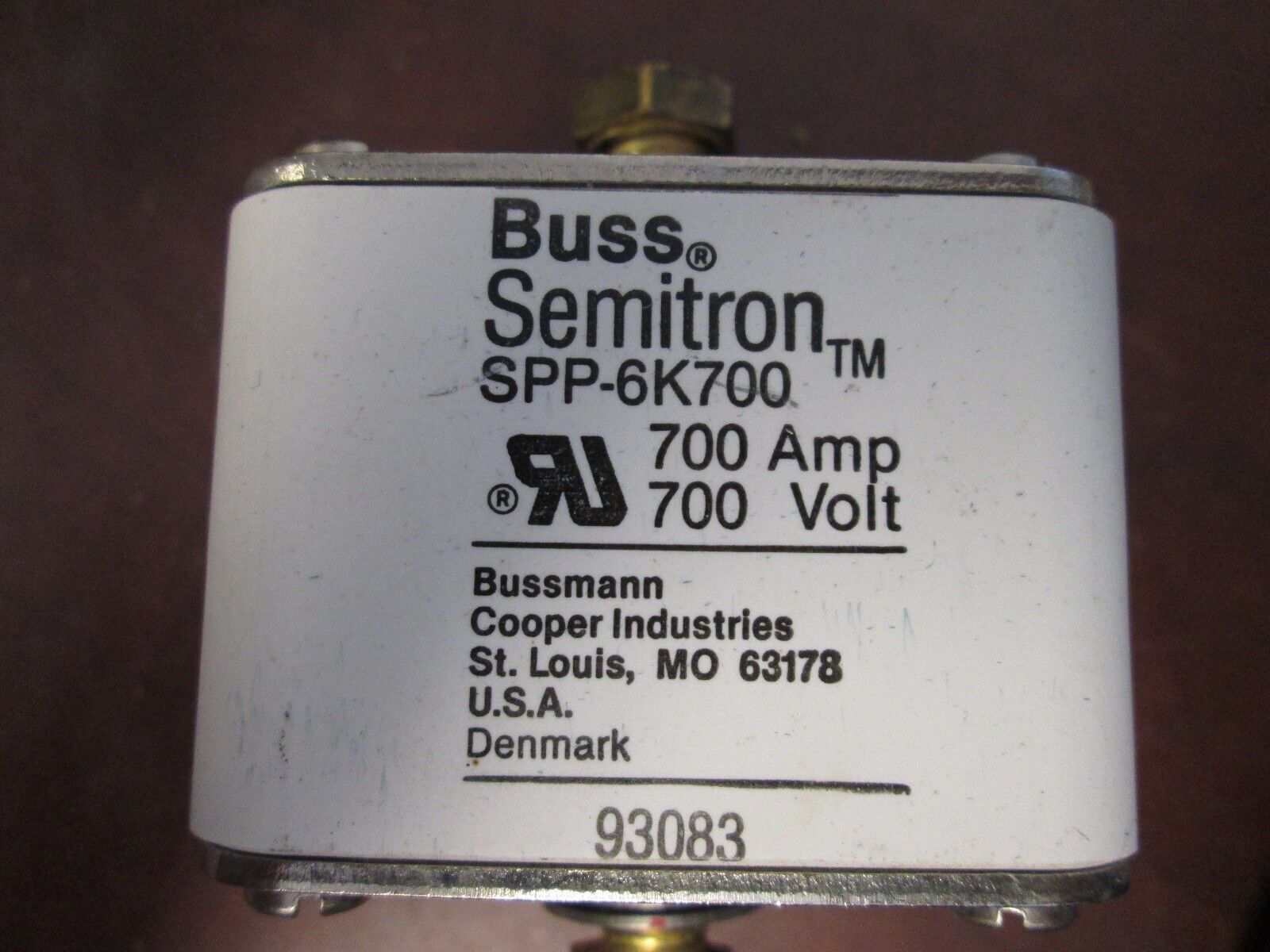 Bussmann Semitron Fuse SPP-6K700 700A 700V Used