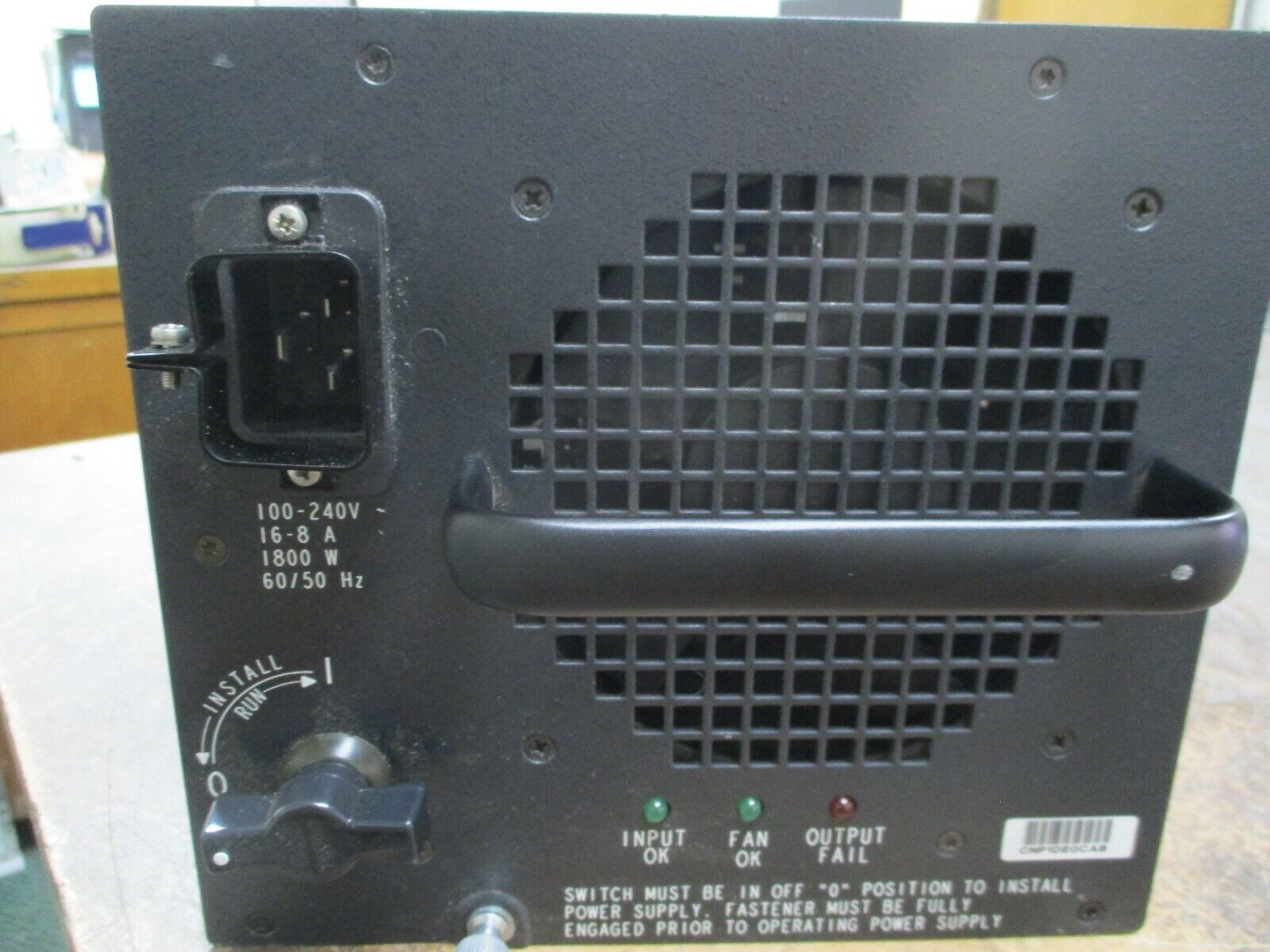 Ascom Power Supply 40071189500/E 1300W Used