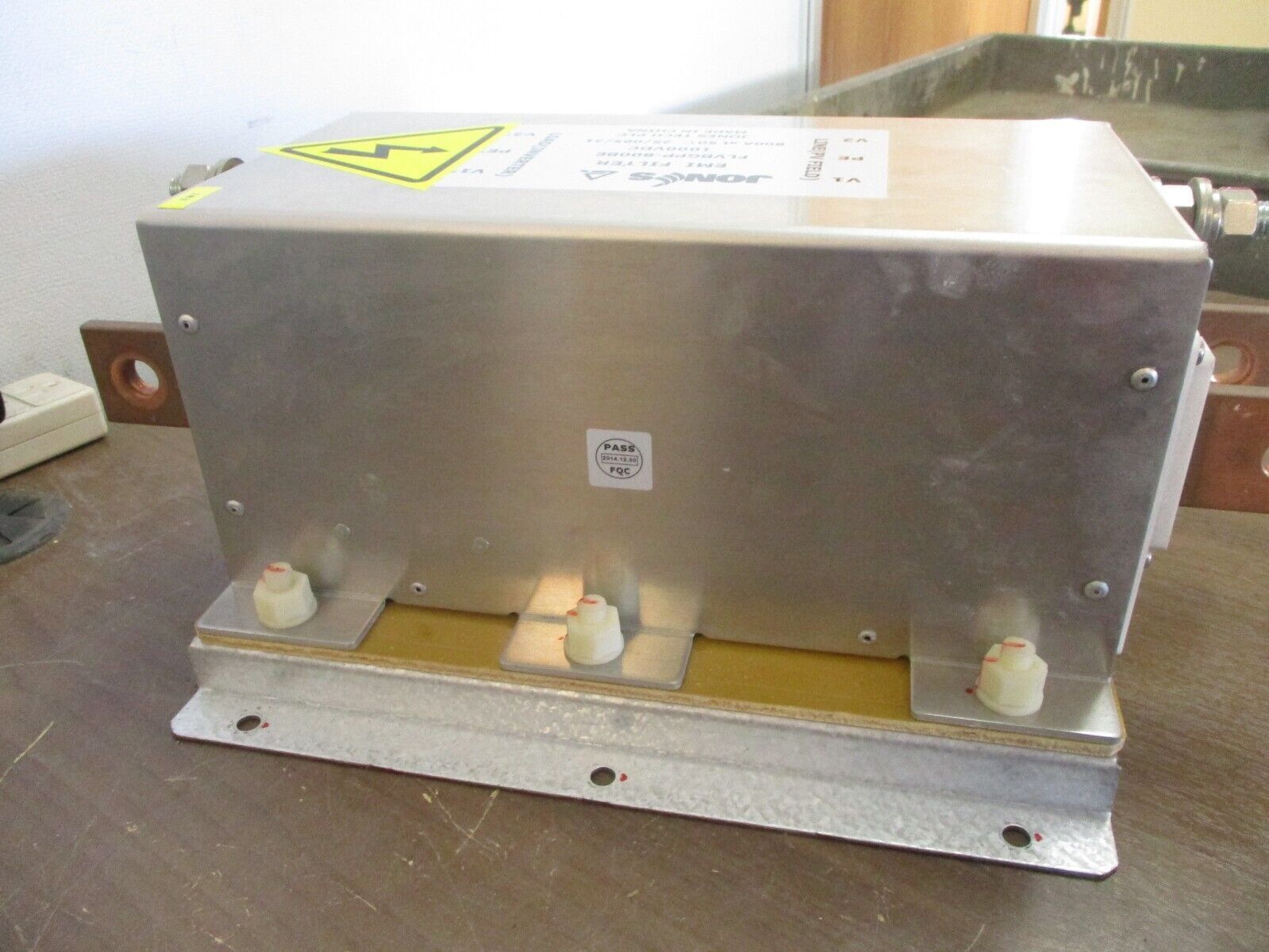 Jones EMI Filter FLVBGPP-800BE 1000VDC 800A Used