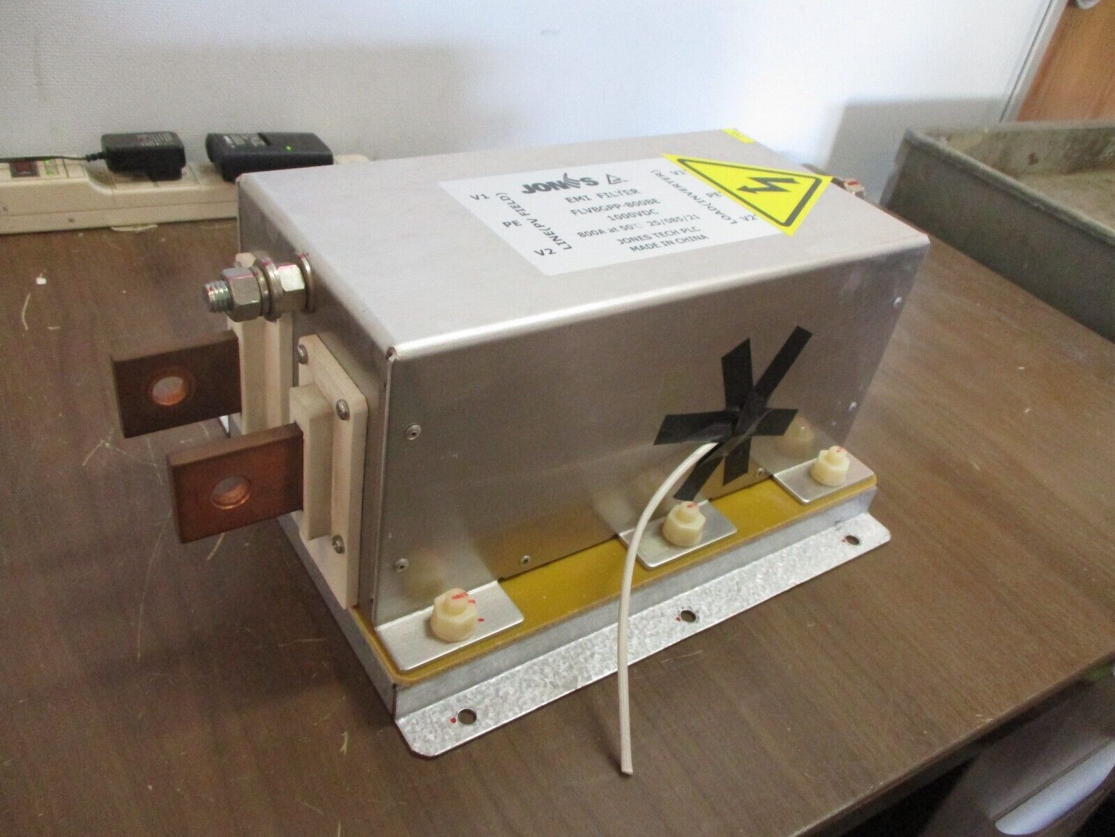 Jones EMI Filter FLVBGPP-800BE 1000VDC 800A Used