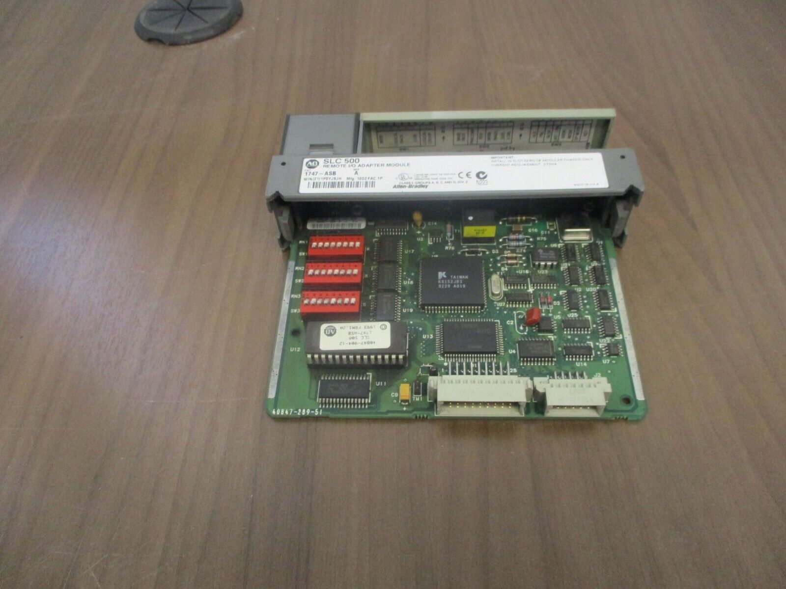 Allen-Bradley SLC 500 Analog Input Module 1747-ASB Ser. A Used