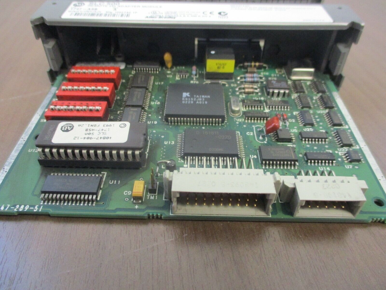 Allen-Bradley SLC 500 Analog Input Module 1747-ASB Ser. A Used