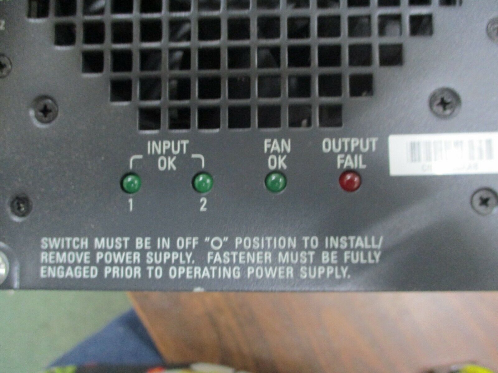 Astec Power Supply AA23340 Rev. 12 2900W/6000W Used
