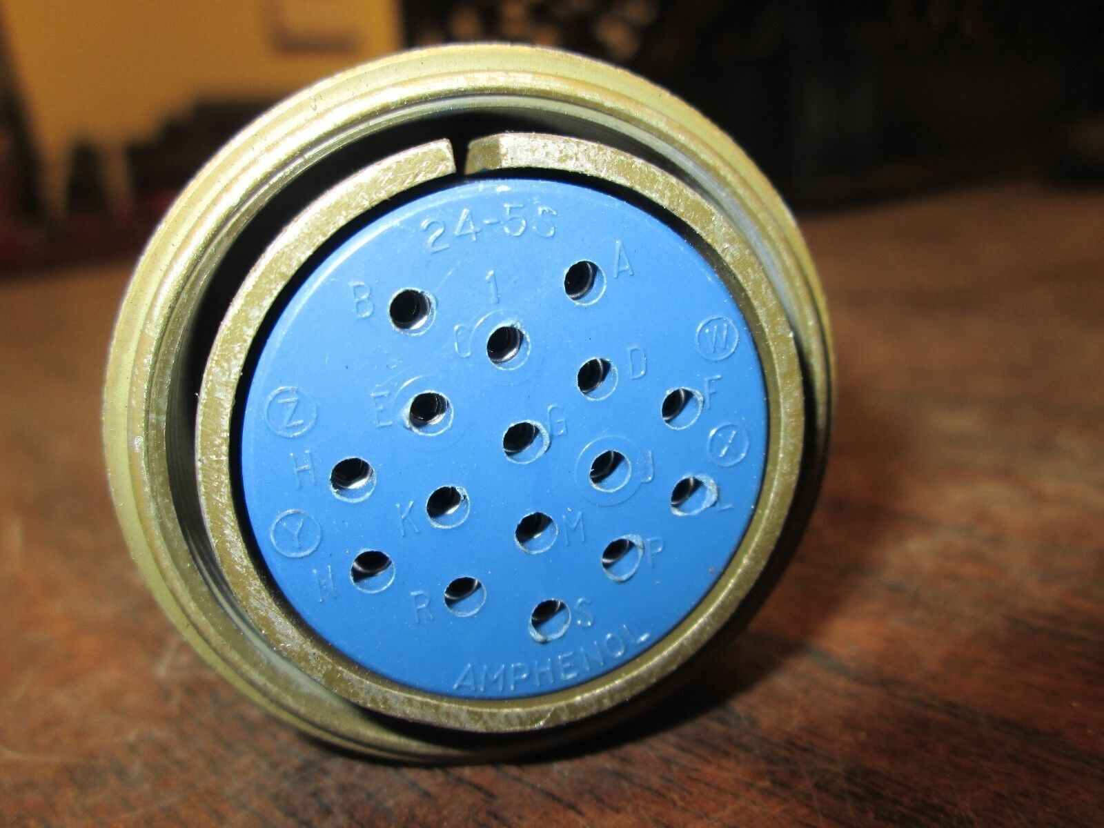 Amphenol Receptacle 24-5S 16 Pin Used