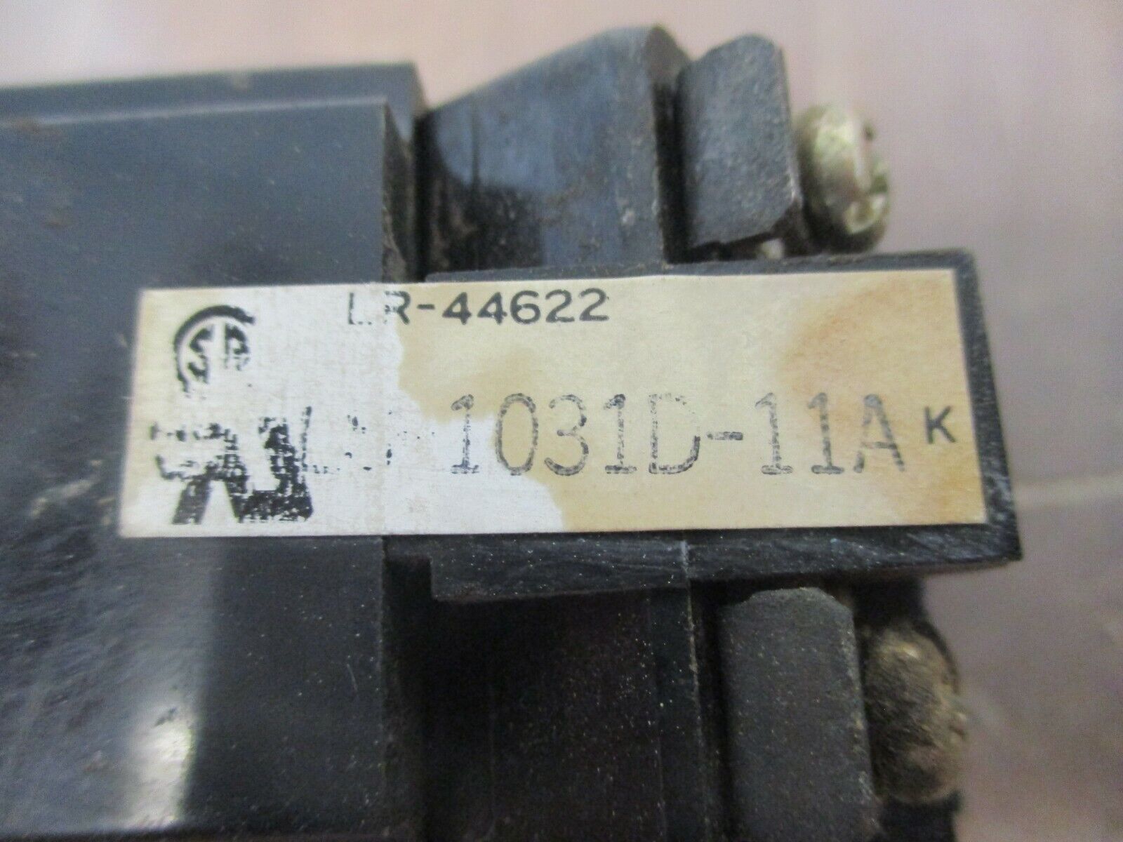 TEC Illuminated Push Button LS-1031D-11A Red 120V 50/60Hz Used