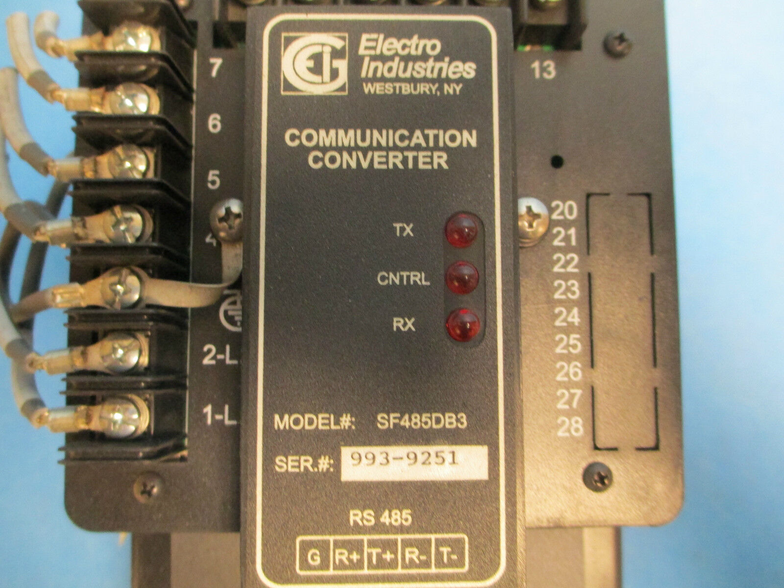 Electro Industries Communication Converter CPU 1000-3E-M200-L200