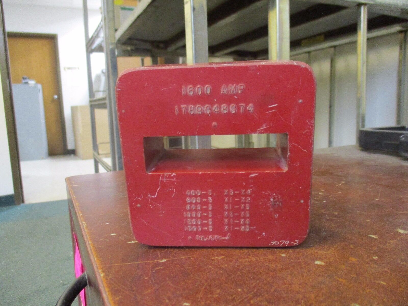 Westinghouse Current Transducer 1789C48G74 1600: 5A Ratio Used
