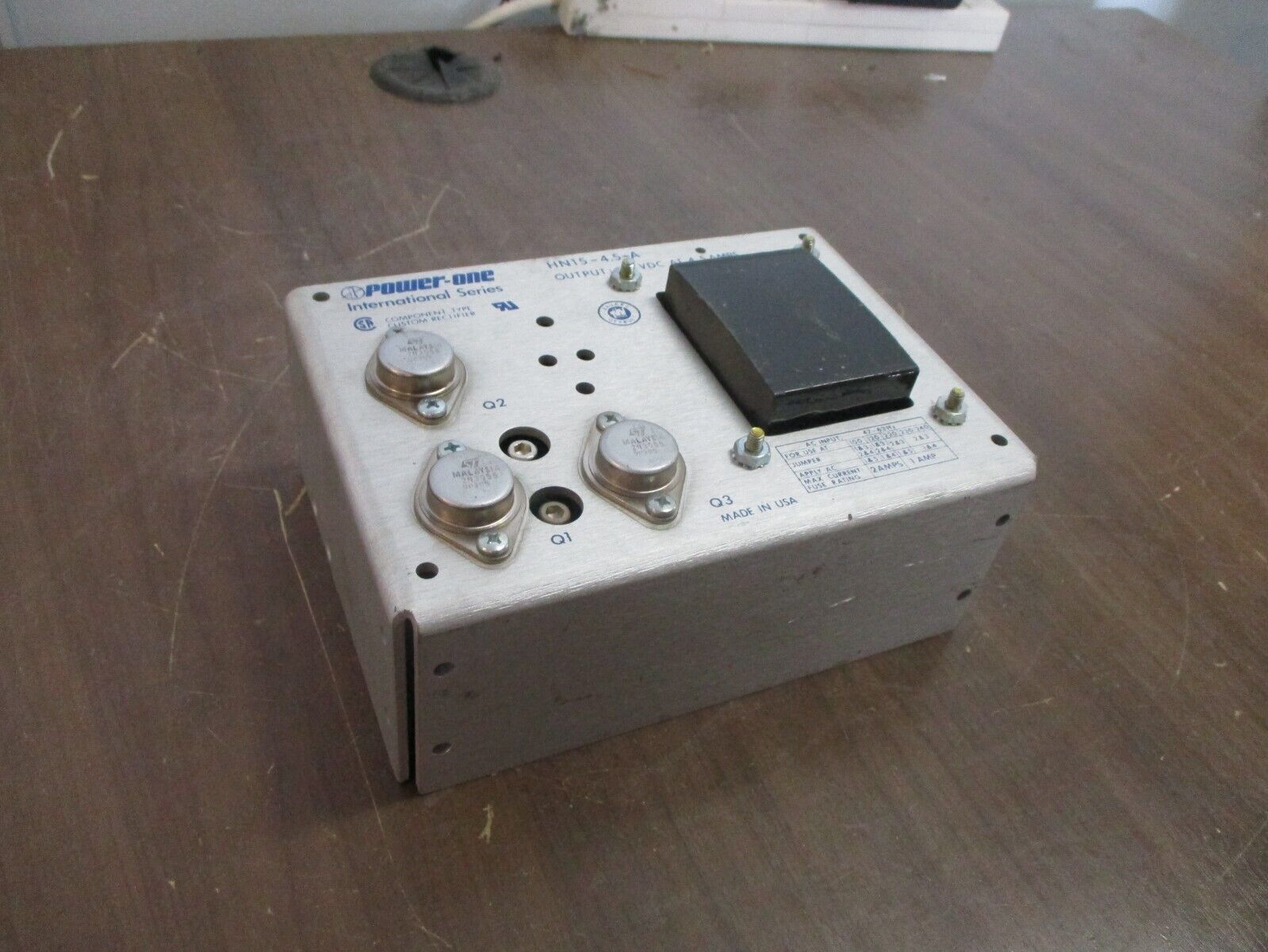 Power-One International Series Power Supply HN15-4.5-A Used