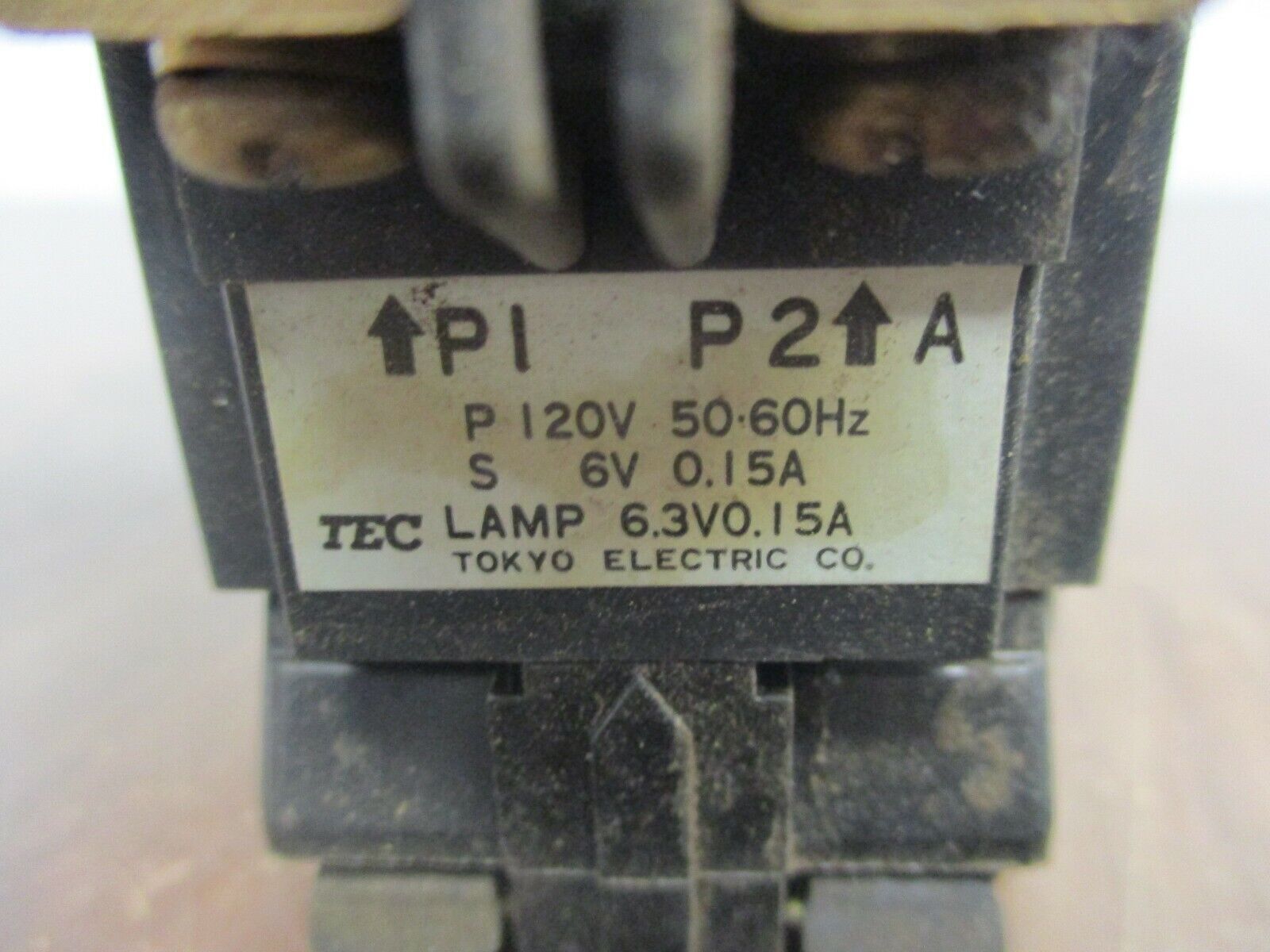 TEC Illuminated Push Button LS-1031D-11 Green 120V 50/60Hz Used
