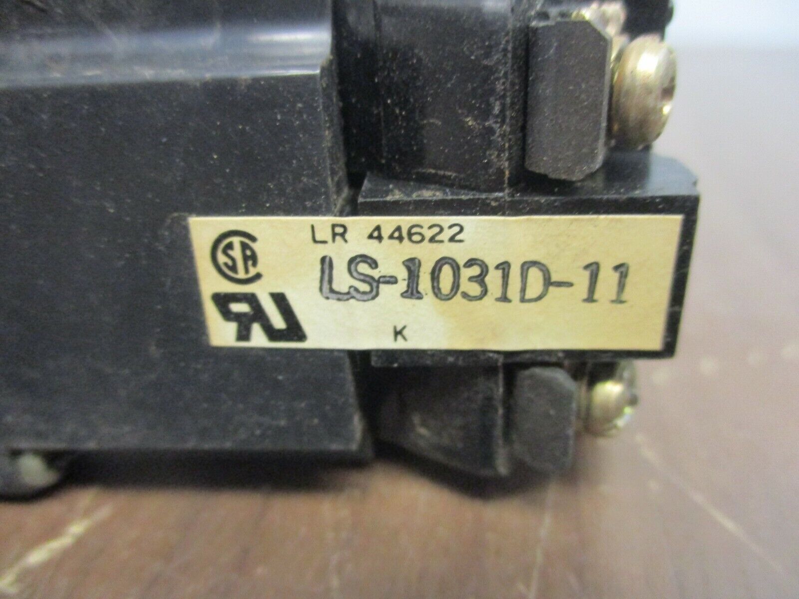 TEC Illuminated Push Button LS-1031D-11 Green 120V 50/60Hz Used