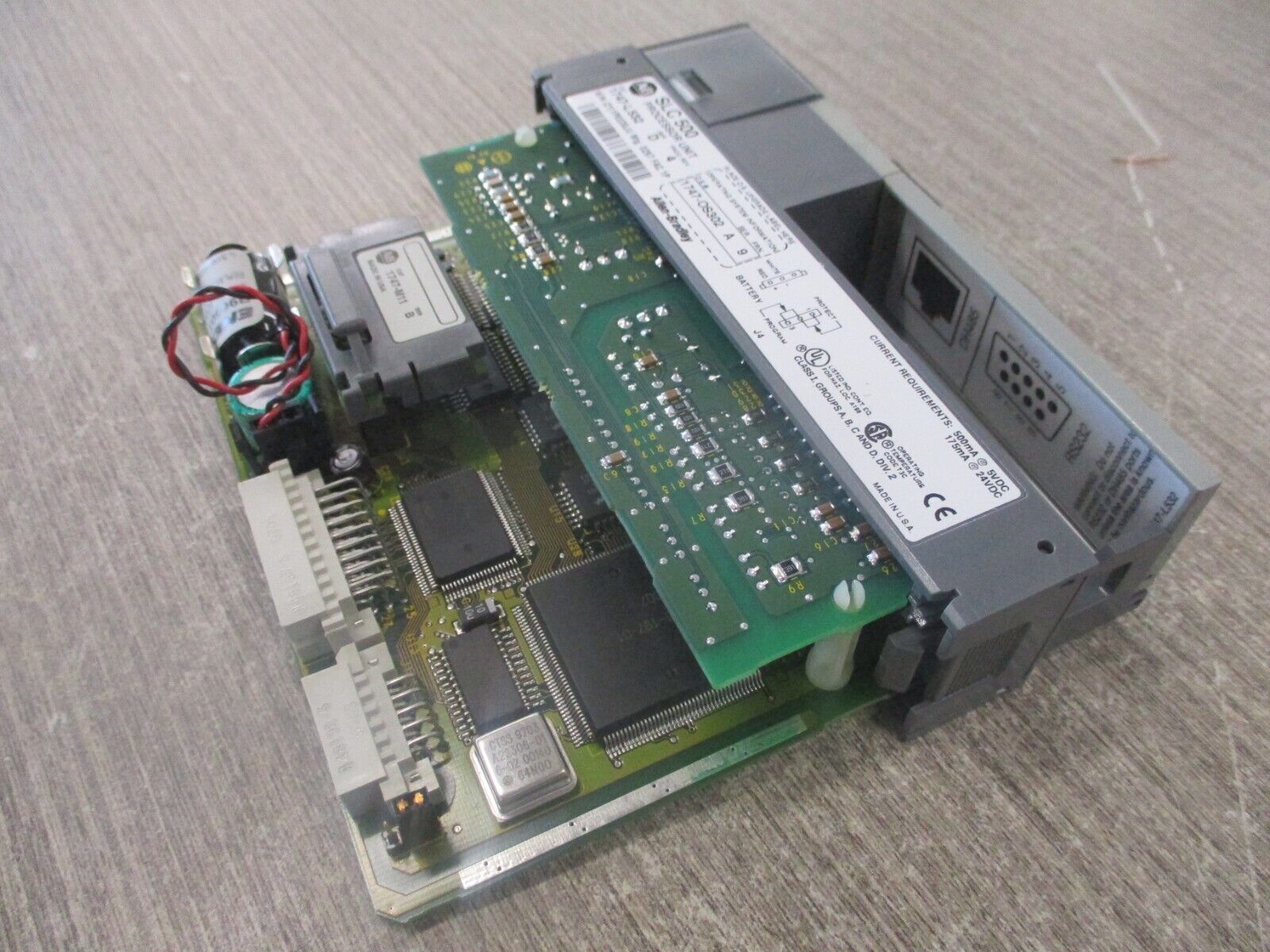 Allen-Bradley SLC 500 Processor Unit 1747-L532 Ser. A Proc. Rev. 4 FRN 9 Used