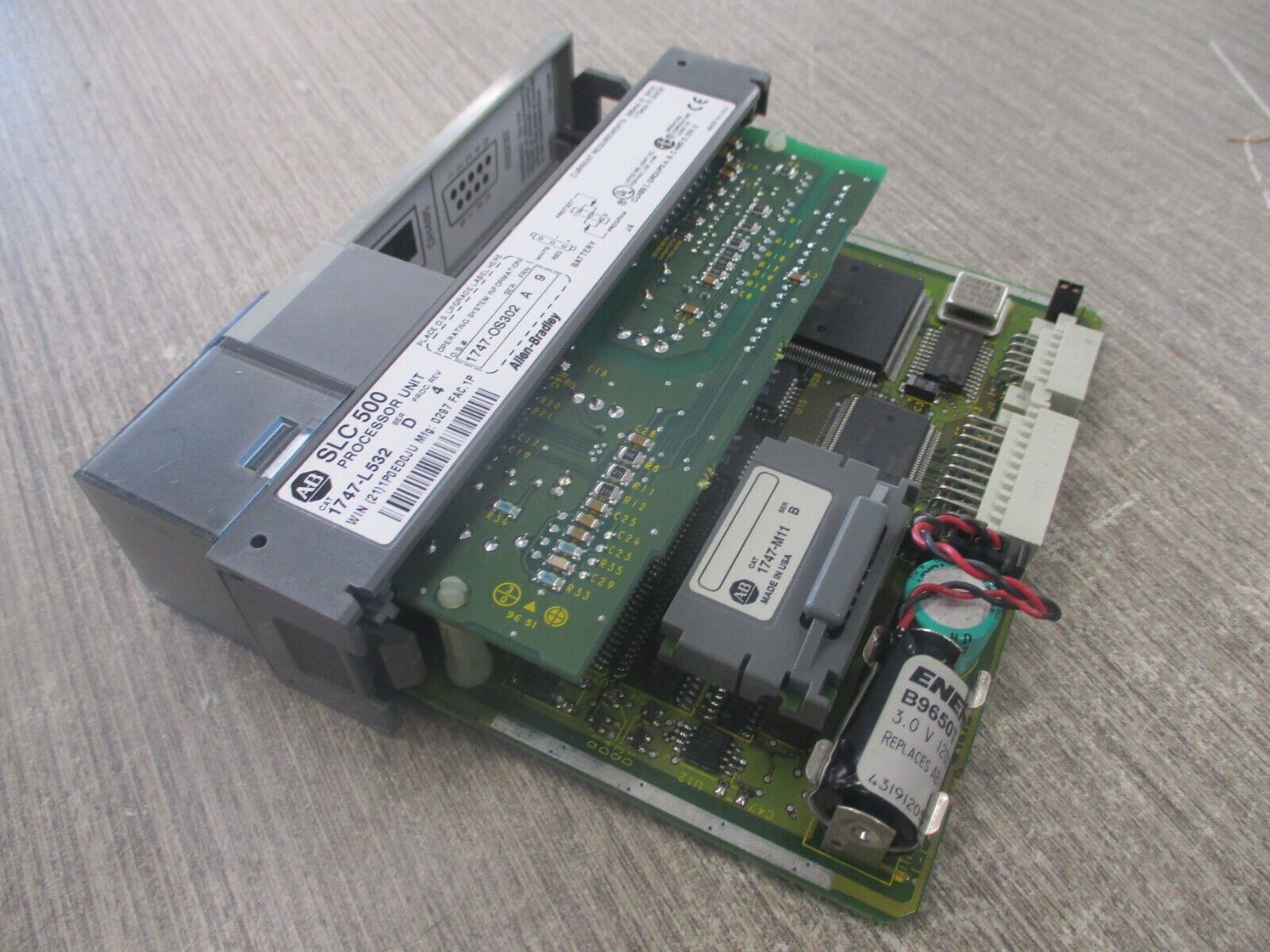 Allen-Bradley SLC 500 Processor Unit 1747-L532 Ser. A Proc. Rev. 4 FRN 9 Used