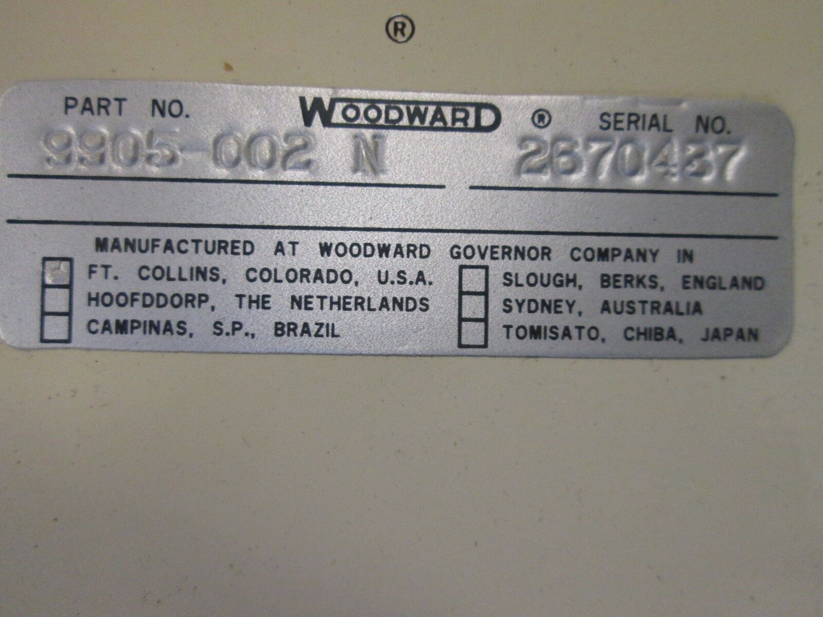 Woodward SPM-A Synchronizer 9905-002 N Used