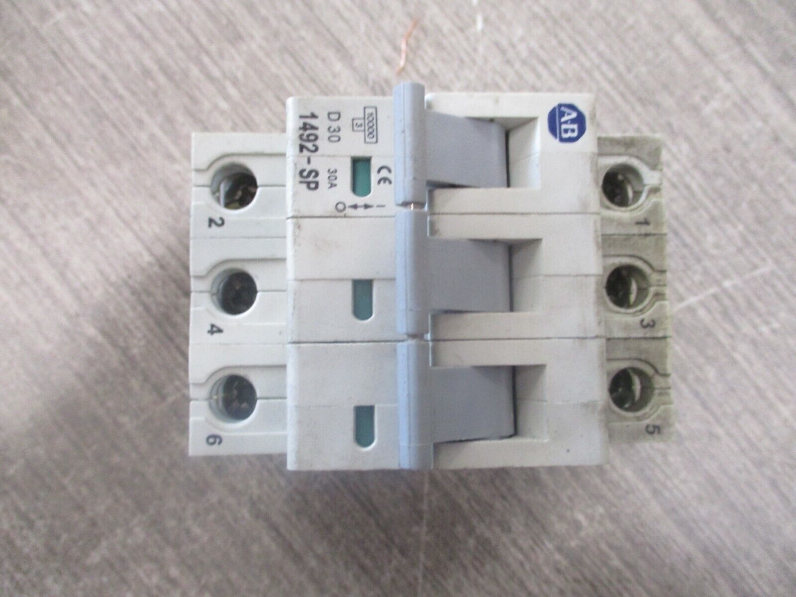 Allen-Bradley Circuit Breaker 1492-SP3D300 Ser. C 30A 480Y/277V 3P Used