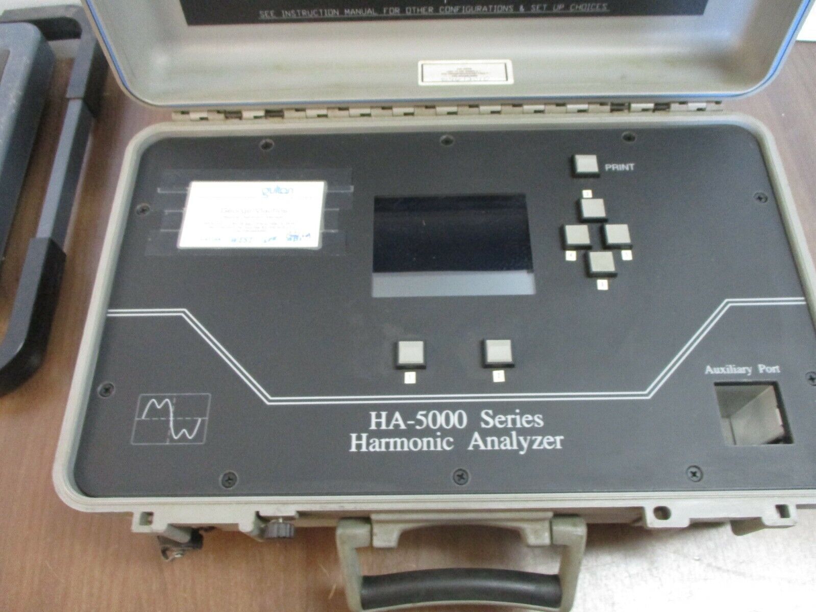 MW HA-5000 Series Harmonic Analyzer HA-5059 1V or 150MV CT Used