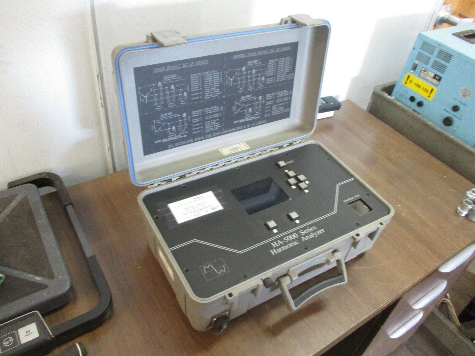 MW HA-5000 Series Harmonic Analyzer HA-5059 1V or 150MV CT Used