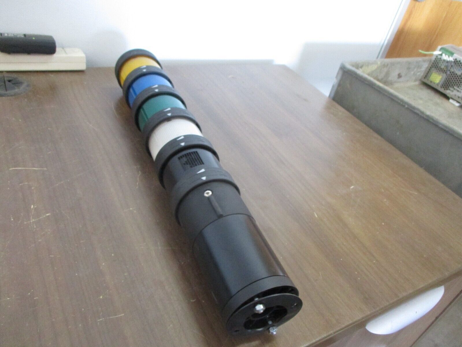 Schneider Electric Stack Light XVB C21 Yellow/Blue/Green/White Used
