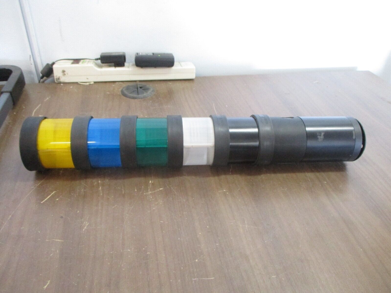 Schneider Electric Stack Light XVB C21 Yellow/Blue/Green/White Used