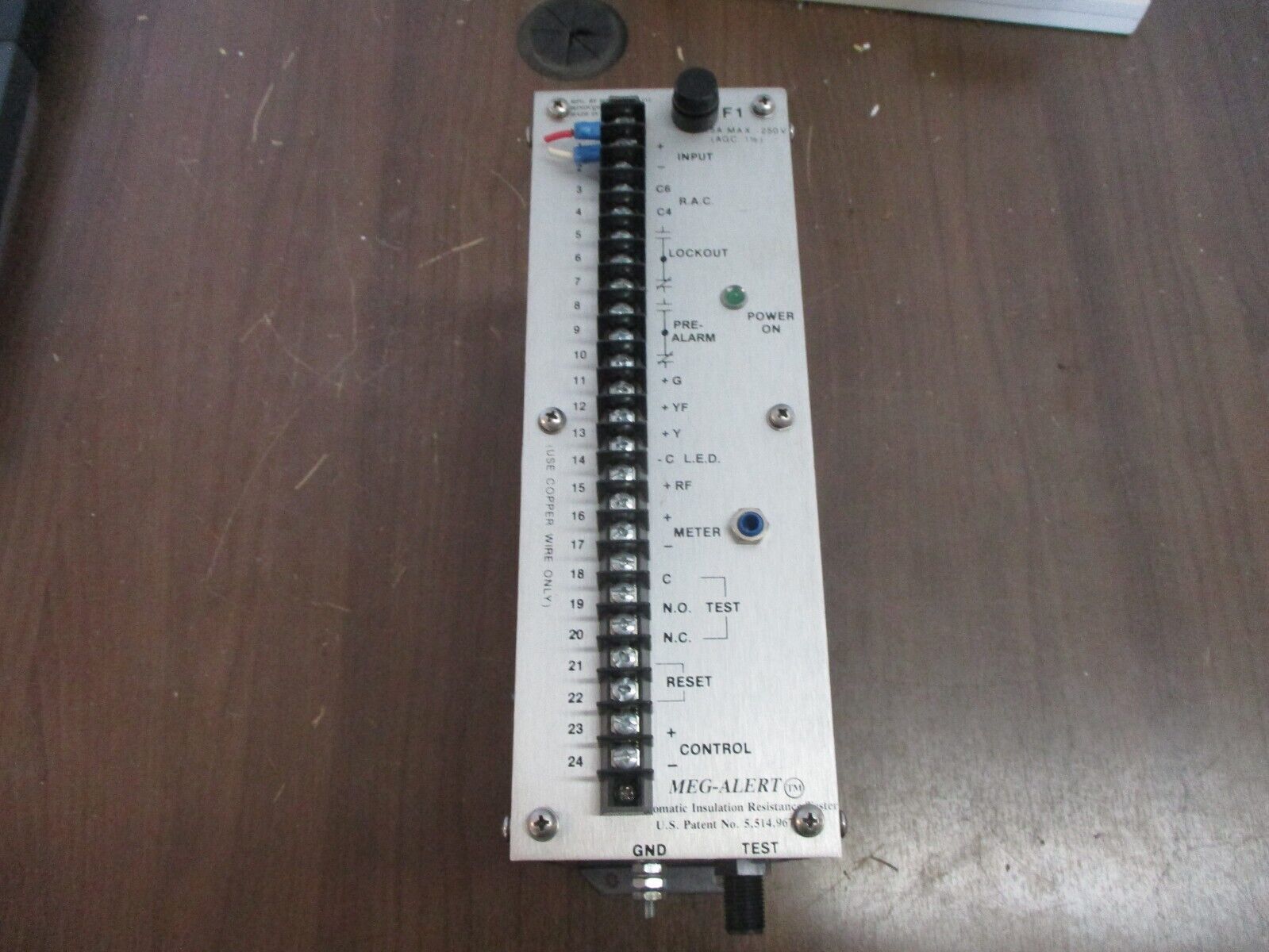 Meg-Alert Automatic Insulation Resistance Tester GP5000-MU Used