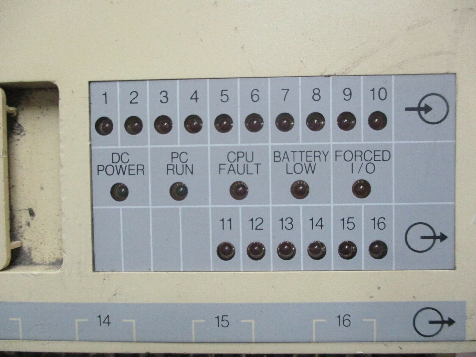 Allen-Bradley SLC 100 Processor Unit 1745-LP101 Ser. C FRN: 5 Used