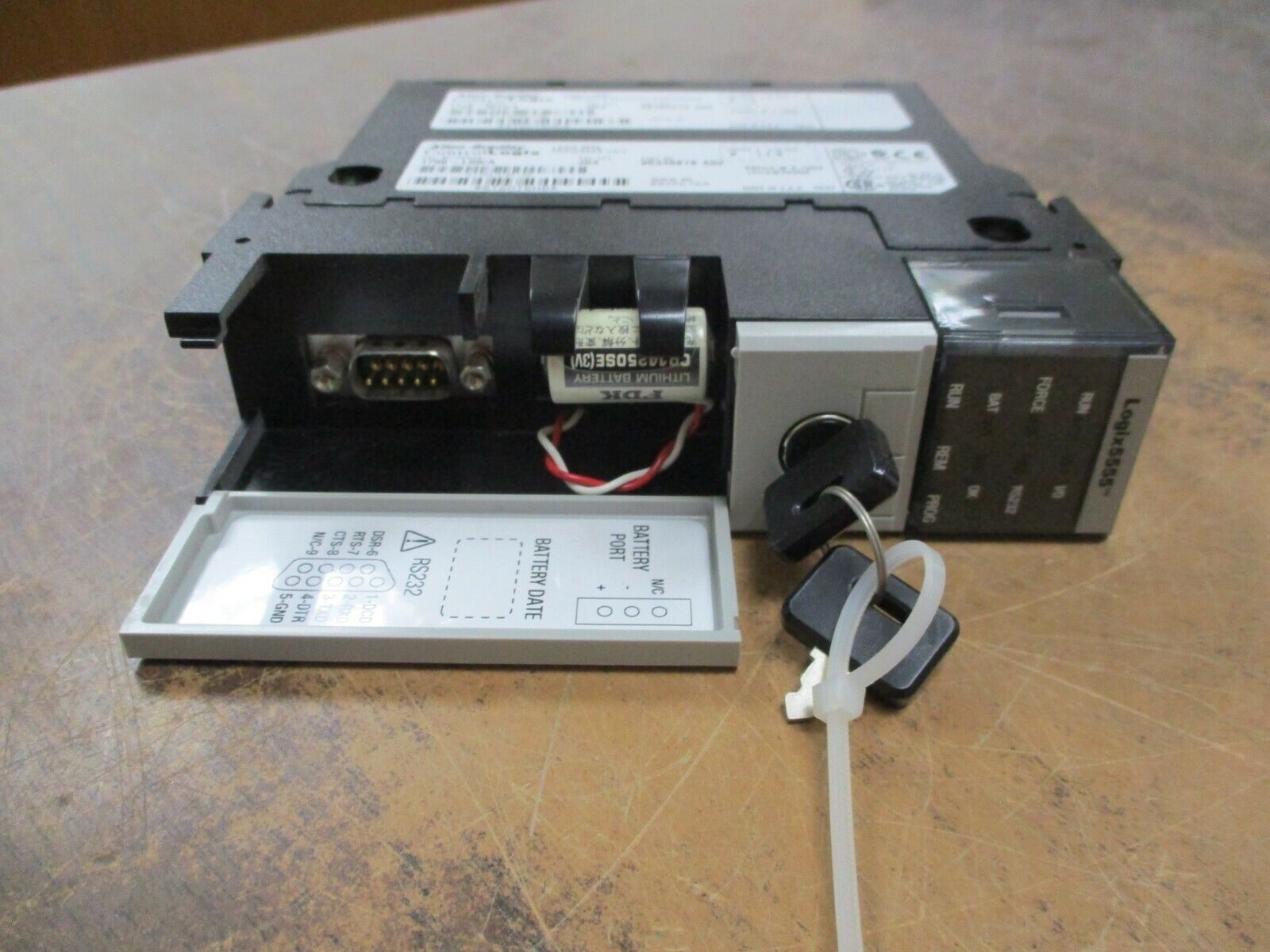 Allen-Bradley ControlLogix Logix 5555 Processor Unit w/ Memory Expansion Used