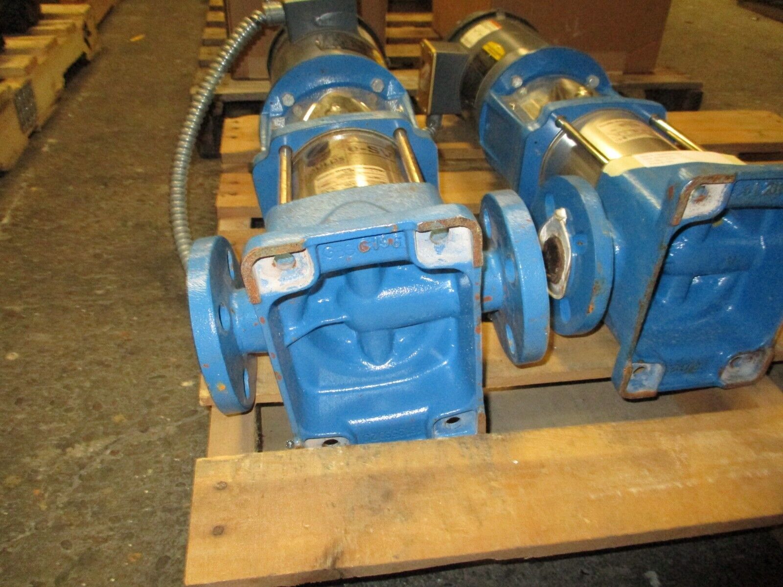 Goulds e-SV Stainless Steel Pump 3SV7GD4F66 1.5HP 3500RPM 360PSI Max 16GPM Used