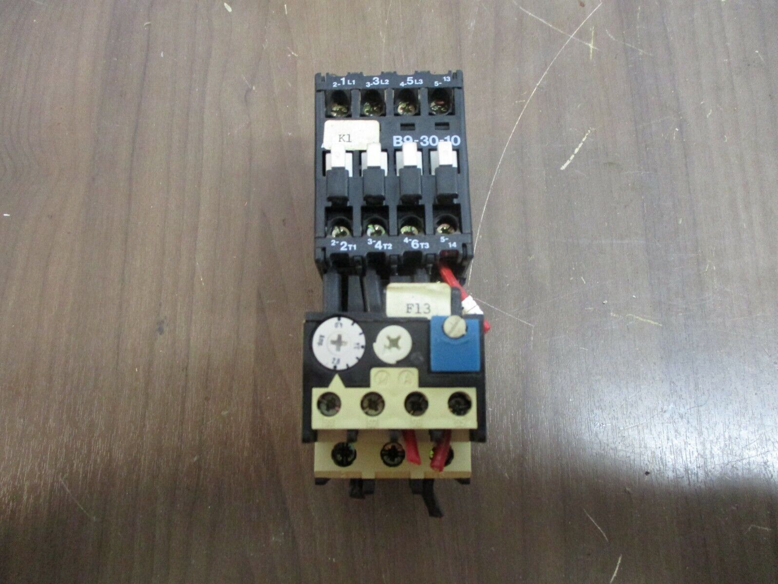 ABB Starter B9-30-10 / T 25 DU 110/115/127V Coil Trip: 2.8-4.0A Used