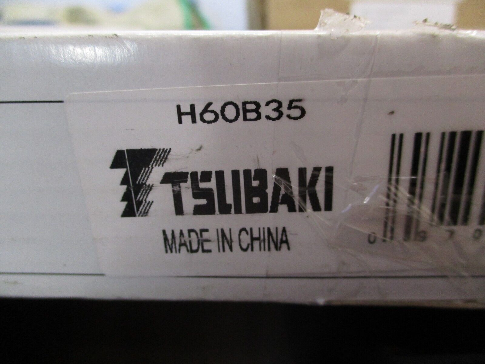 Tsubaki Roller Chain Sprocket H60B35 New Surplus