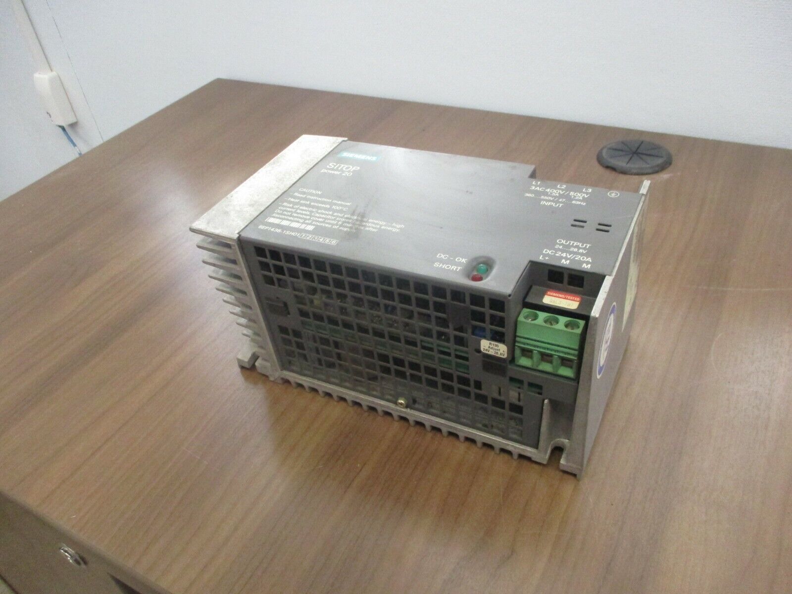 Siemens SITOP Power 20 Power Supply 6EP1436-1SH01 Used
