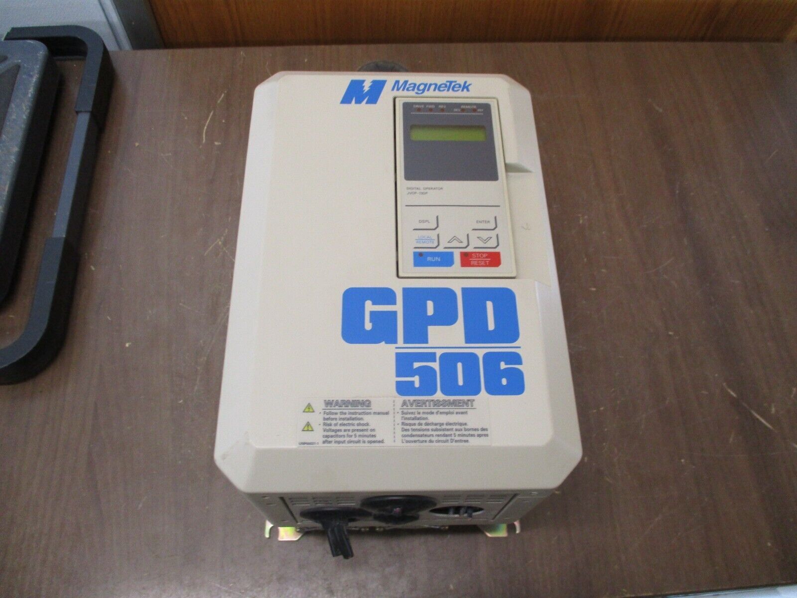 Magnetek GPD 506 AC Drive GPD506V-B021 15HP 3Ph w/ Keypad Used