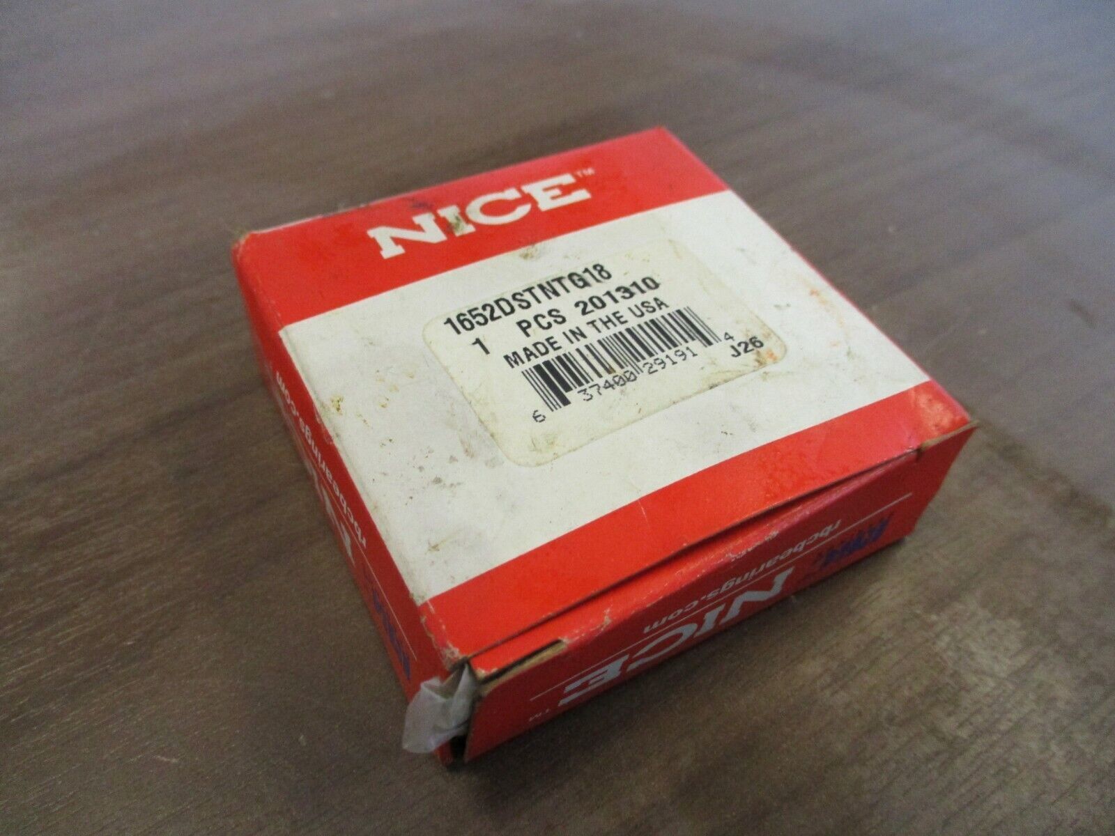 Nice Ball Bearing 1652DSTNTG18 New Surplus