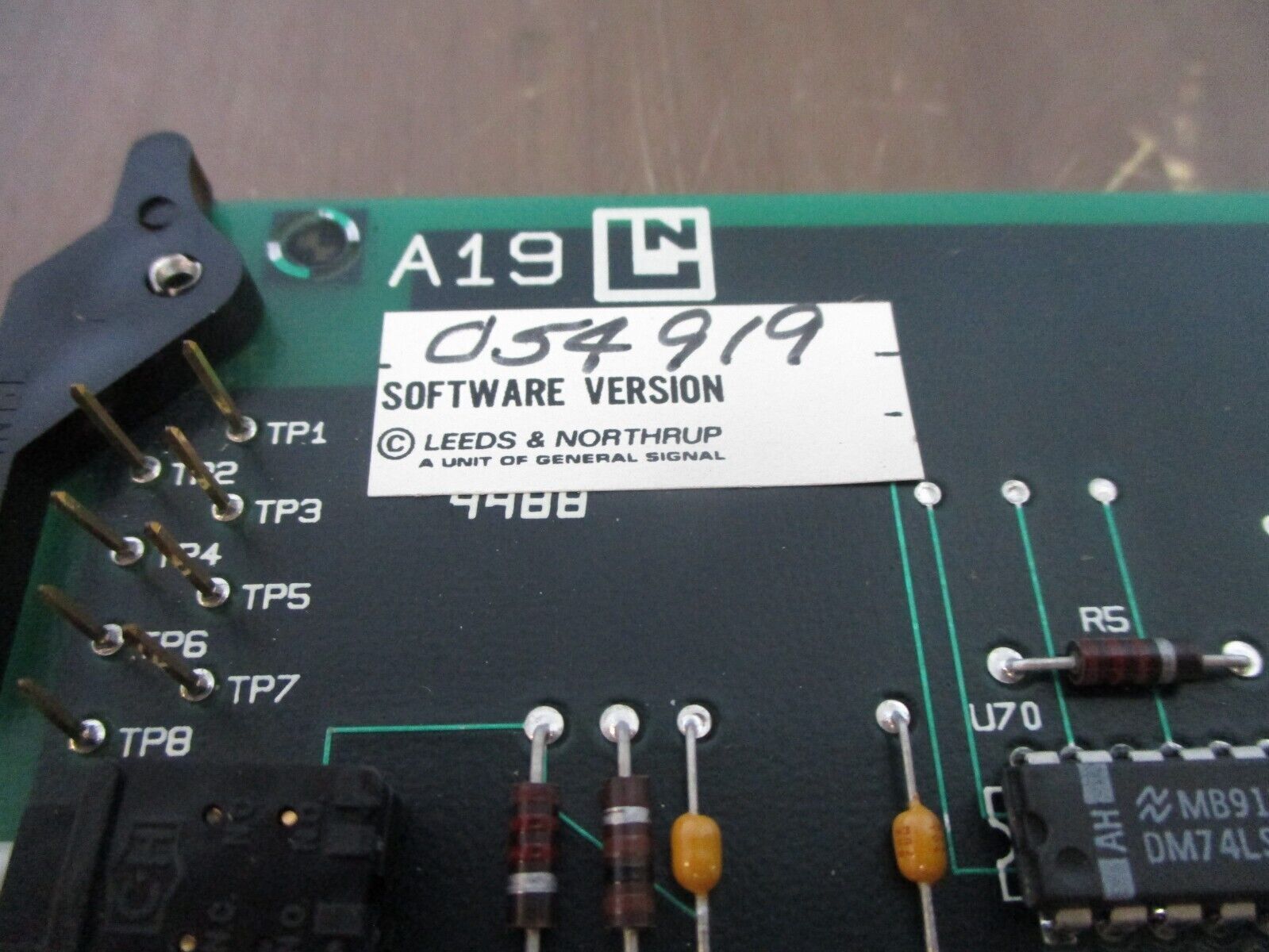 Leeds & Northrup PC Board 054919 Rev. A19 *No Box* New Surplus