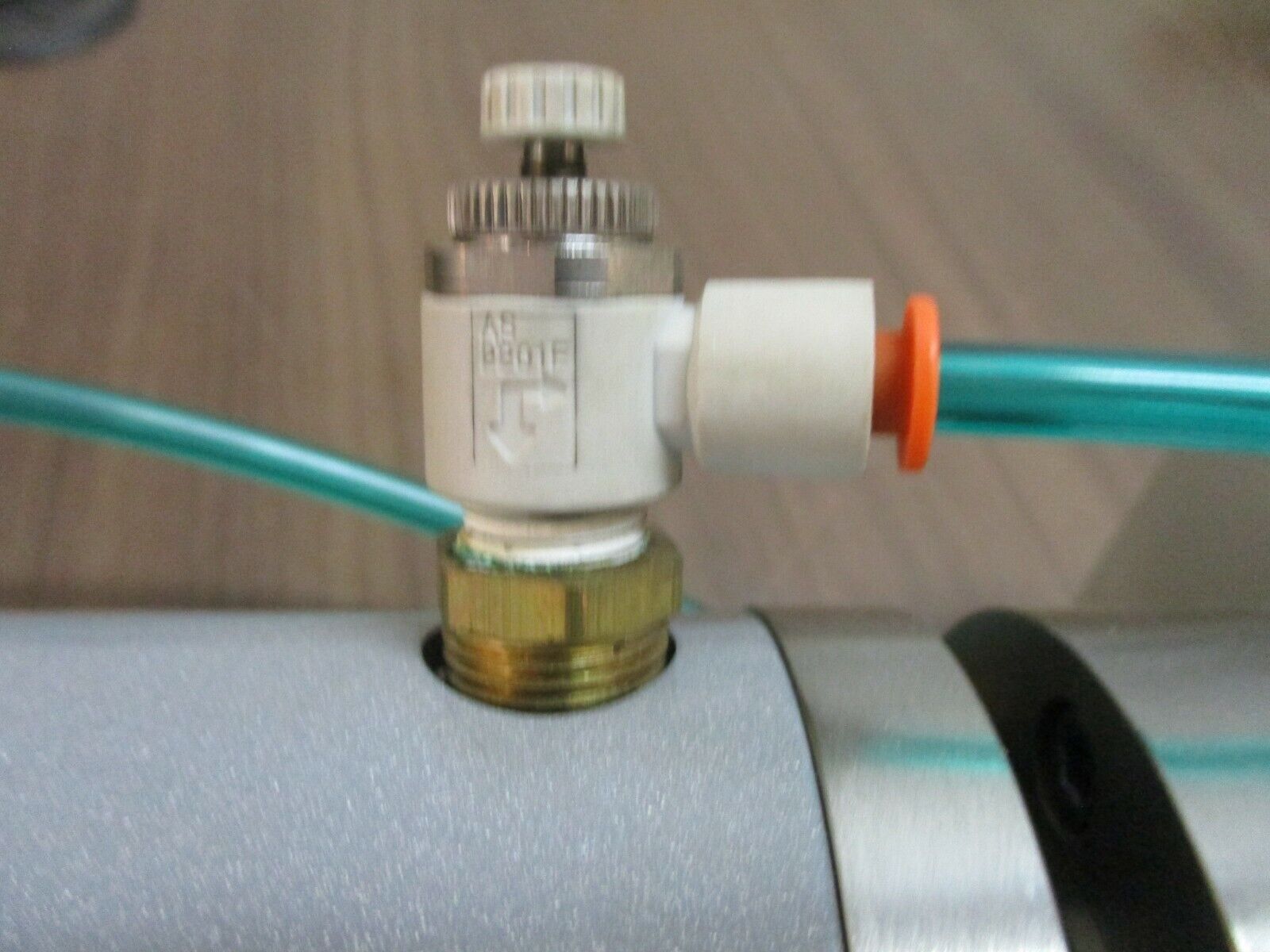 Bimba Double-Wall Air Cylinder DW-504-2V 200 PSIG Used