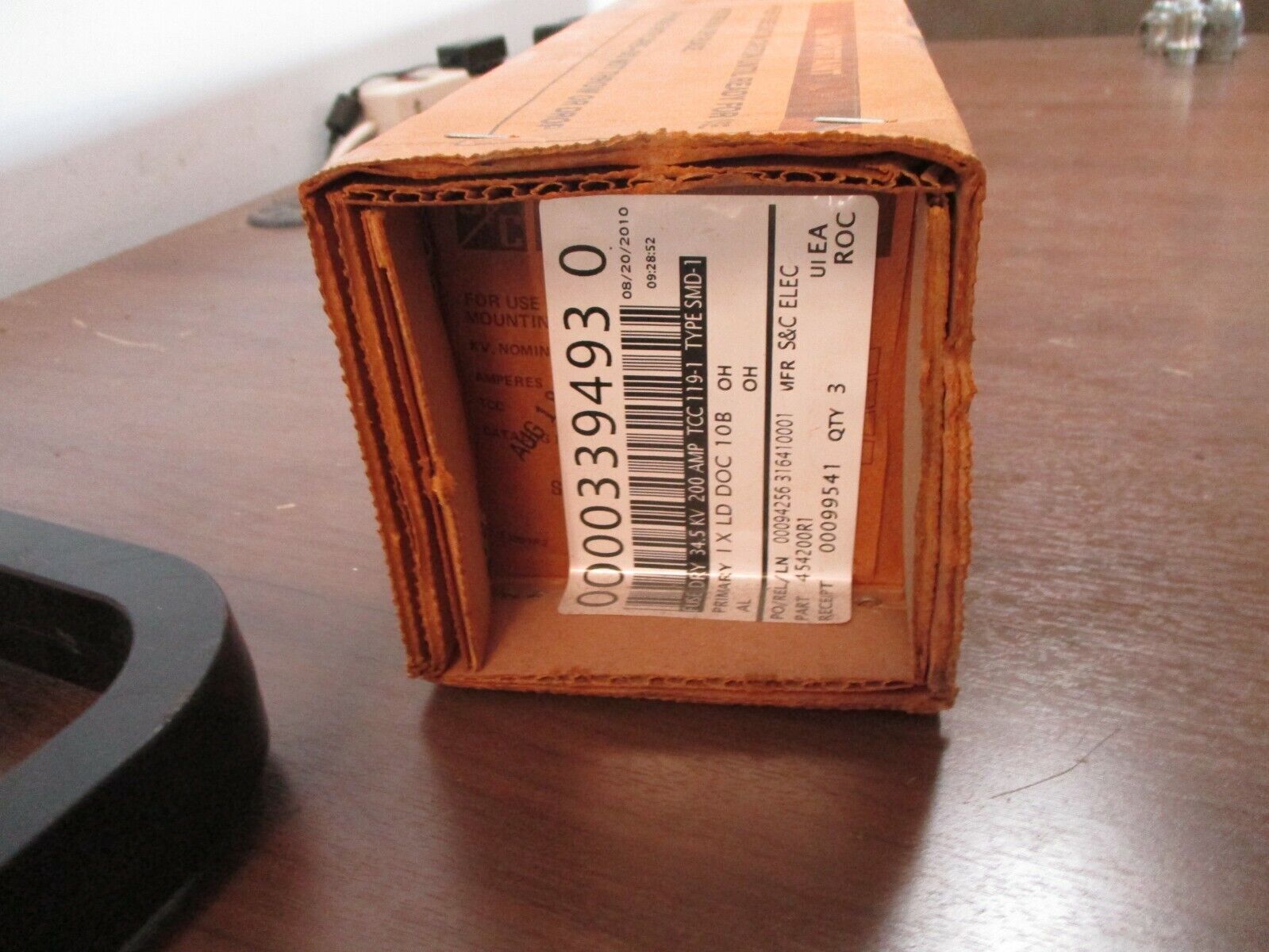 S & C SMD-1A Power Fuse 454200R1 200E 34.5kV 119-1 TCC New Surplus