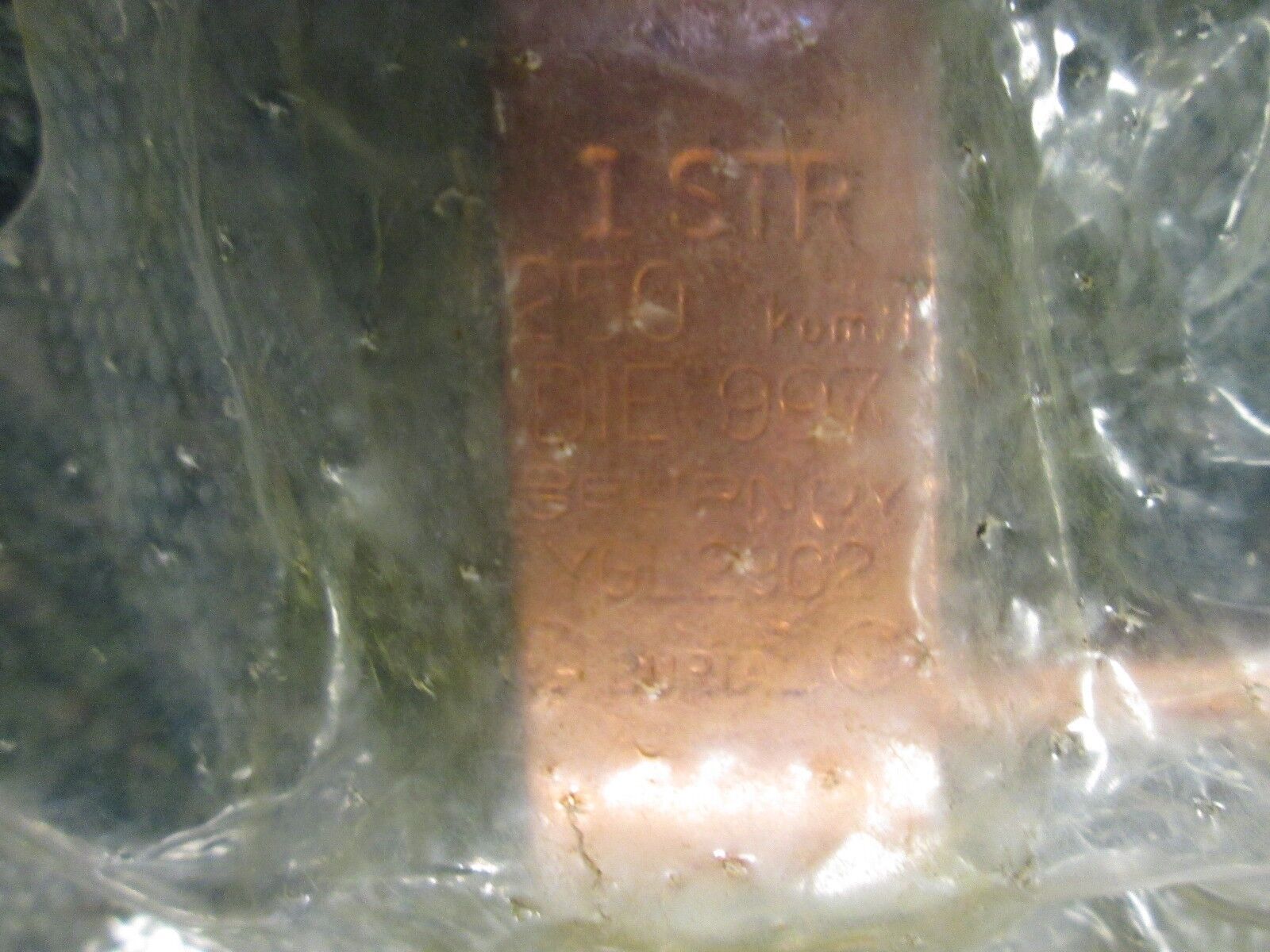 Burndy Cross Connector YGL29C2 250 kcmil Die 997 New Surplus